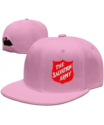 Baseball Caps Mens Customized Stylish Flat Bill Hat Class Fit Baseball Caps Sports Outdoors - Pink - CF18D7EHZT8 $17.71