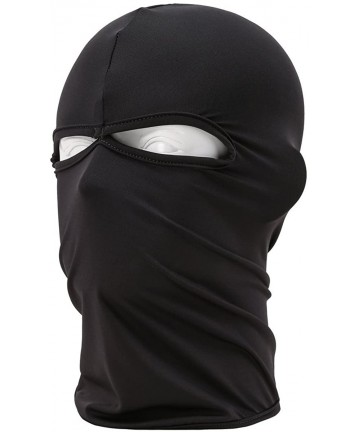 Balaclavas Windproof Full Balaclava Face Mask/Ultra-Thin Neck Gaiter Ski Hood Outdoor Sports Cycling Hat - Black - C711M8JUFO...