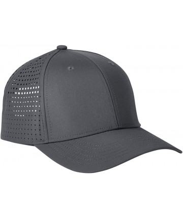 Baseball Caps Performance Perforated Cap - Charcoal - C218DYL8YKC $12.84