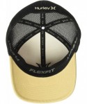 Baseball Caps Men's Icon Textures Flexfit Baseball Cap - Khaki - CR1959LGSEO $33.46