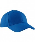Baseball Caps Port & Company Men's Brushed Twill Cap - Black - CK11QDRW21B $13.39