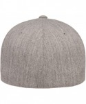 Baseball Caps Men's Wool Blend Hat - Heather - C918E4N8K3Z $21.42