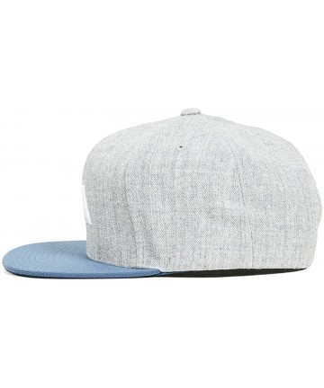 Baseball Caps Men's VA Snapback II Hat - Blue Heather - C818CCA9O2I $41.13