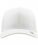 Baseball Caps Blank Stretch Mesh Back Cotton Twill Fitted Hat Spandex Headband - (Classic) White - C917WX2X0GW $20.81