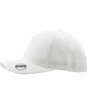 Baseball Caps Blank Stretch Mesh Back Cotton Twill Fitted Hat Spandex Headband - (Classic) White - C917WX2X0GW $20.81