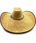 Cowboy Hats Milani Guacho Large Straw Cowboy Ranch Hat 20" - 21" - "Style 4 21""" - CV12ILELYFD $58.61