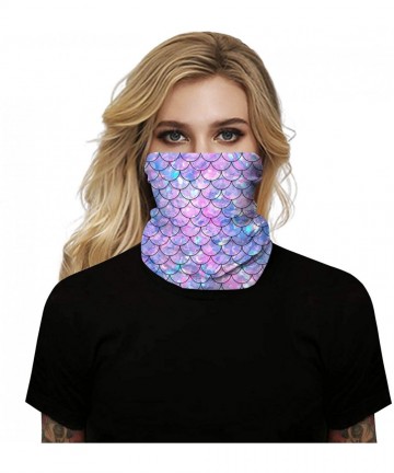 Balaclavas 3D Face Mask Seamless Bandana Unisex Headscarf UV Protection Scarf - Color J - CG199A8IXSZ $21.24