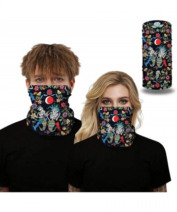 Balaclavas 3D Face Mask Seamless Bandana Unisex Headscarf UV Protection Scarf - Color J - CG199A8IXSZ $21.24