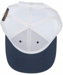 Baseball Caps Men's Yp Classics Retro Trucker Cap 2-Tone - Navy/White - CG18CS084D6 $13.40
