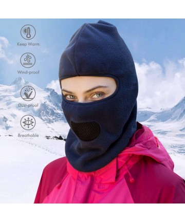 Balaclavas Balaclava Face Mask for Cold Weather- Grey - C012N4RP85L $16.94