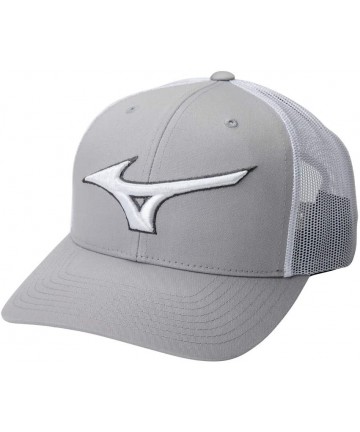 Baseball Caps Diamond Trucker Hat - Grey-white - CX18T399GK2 $29.39