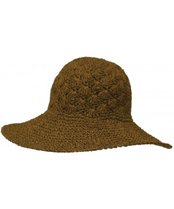Sun Hats Ladies Decorative Straw Hat- 44B1 - CZ1151WUBWV $18.47
