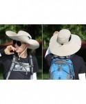 Sun Hats Men Fishing Hiking Hat- Unisex Lawn Gardening Wide Brim Bucket Hats- Cowboy Sun Protection Cap Foldable UPF 50+ - CI...