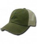 Baseball Caps Vintage Mesh Cap - Olive + Woodland - C5119F25UO7 $29.36