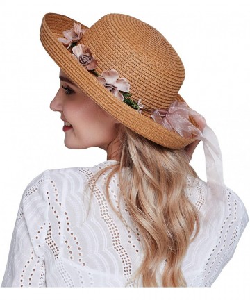 Sun Hats Women Summer Sun hat-Flap Cover Cap UPF 50+ Shade Hat Fishing Hat-8306 - A4-roundcoffee-kid - CS18QLKG22S $13.60