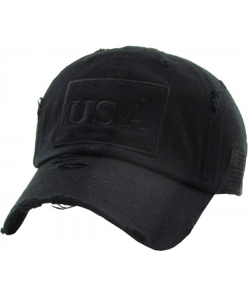 Baseball Caps Tactical Operator Collection with USA Flag Patch US Army Military Cap Fashion Trucker Twill Mesh - CF18XKYW32T ...
