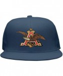 Baseball Caps Personalized Anheuser-Busch-Beer-Sign- Baseball Hats New mesh Caps - Navy-blue-16 - CL18RC7CR53 $32.17