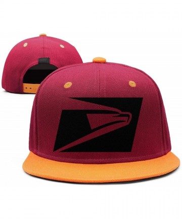 Baseball Caps Mens Womens USPS-United-States-Postal-Service-Logo- Printed Adjustable Dad Hat - Maroon - CD18NU0I4G2 $25.51