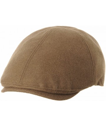 Newsboy Caps Wool Newsboy Hat Flat Cap SL3021 - Brown - CH12883Y8UZ $28.72