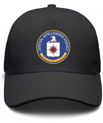 Sun Hats Central Intelligence Agency CIA Unisex Adjustable Baseball Caps Sports Caps - Central Intelligence Agency-6 - CU18QX...