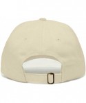 Baseball Caps Character Baseball Embroidered Unstructured Adjustable - Beige - CU18CHQOHWN $21.57