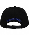 Baseball Caps Bubba Gump Hat Shrimp Co. Embroidered Forrest Gump Baseball Cap Adjustable Hat - Snapback Hat Black - CC18XS594...