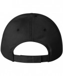 Baseball Caps Mens Twill Cap with Velcro Closure (2260) - Black - CR1180CRCOT $11.96