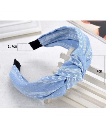 Headbands Sweatband Lightweight Headbands - Sky Blue - C018KCA2DZ0 $11.20