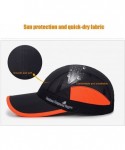 Baseball Caps Unisex Summer Running Cap Quick Dry Mesh Outdoor Sun Hat Stripes Lightweight Breathable Soft Sports Cap - CF18D...