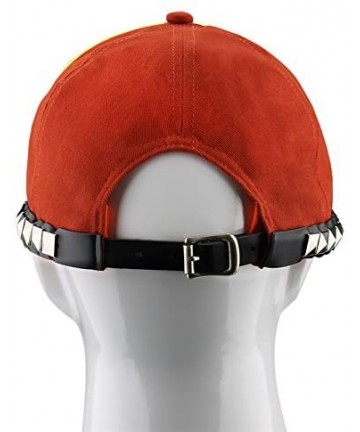 Baseball Caps Cindy Aurum Hammer Head Baseball Cap Final Fantasy XV Hat Full Service Station Red - CG185HH3RS0 $30.77