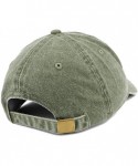 Baseball Caps Bad Hair Day Embroidered 100% Cotton Baseball Cap - Olive - CO185LZ5Y5G $27.11