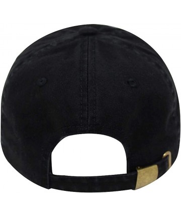 Baseball Caps Grumpy Cat Design Dad Hat l - Black - CK180R9S2NG $17.96