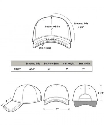 Baseball Caps Plain Blank Baseball Caps Adjustable Back Strap Wholesale Lot 6 Pack - Black Red - CX18DUGEGTR $31.84