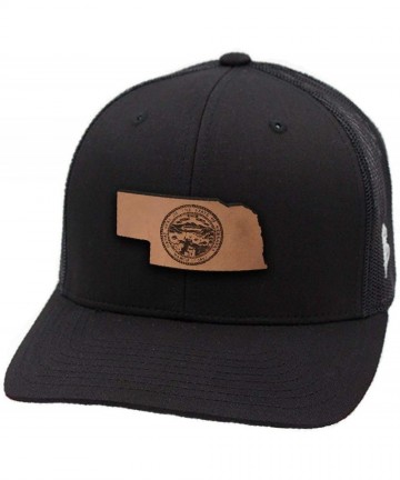 Baseball Caps Midnight 37 Curved Trucker - Black - CW18IGQ9CNX $38.75