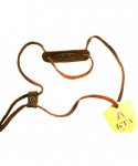 Cowboy Hats Leather Chinstrap for Leather Hats KTA - Brown - C3125XOLQ7Z $36.73