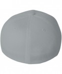 Baseball Caps Yp Ff Cool & Dry PIQ Mesh Cap - Silver - C3112PHA65B $12.10