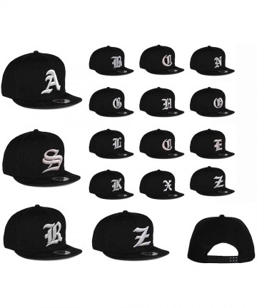 Baseball Caps Snapback Hat Raised 3D Embroidery Letter Baseball Cap Hiphop Headwear - V - CY11WND4DGB $18.88