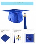Skullies & Beanies 2020 Matte Graduation Cap with Tassel for High School College Graduates - Royal Blue - CH18TX7K9C2 $23.29