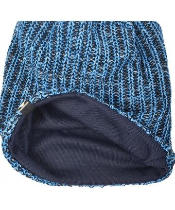 Skullies & Beanies Men's Slouchy Beanie Knit Crochet Rasta Cap for Summer Winter - Mixtz-blue - C312O51B0FQ $17.40