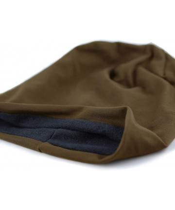 Skullies & Beanies All Kinds of Long Slouchy Baggy Wrinkled Oversized Beanie Winter Hat - 2. 2733 - Brown - CS18YZKD0C7 $15.67