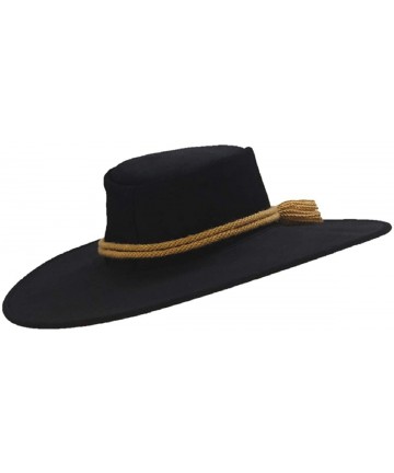Cowboy Hats Brand Old School Official Party Chivalric Model 1858 Plainsman Hat - Buff Cord Band - CZ18LLRIZHE $65.48