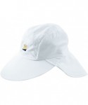 Sun Hats Ultra Athlete Shade Cap - 100+ SPF Sun Protective - White / Graphite - CT119GPCAVD $64.88