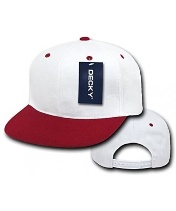 Baseball Caps Men's Flat - White Charcoal - CP1199Q9AU3 $14.93