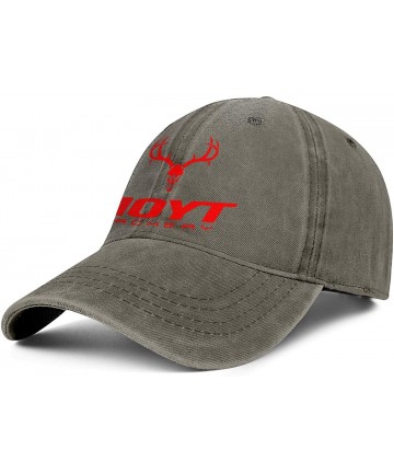 Baseball Caps Men Baseball Cap Fashion Adjustable Mesh Archery Red Dad Trucker Golf Hat - Brown - CI18A2WQ5K6 $33.49