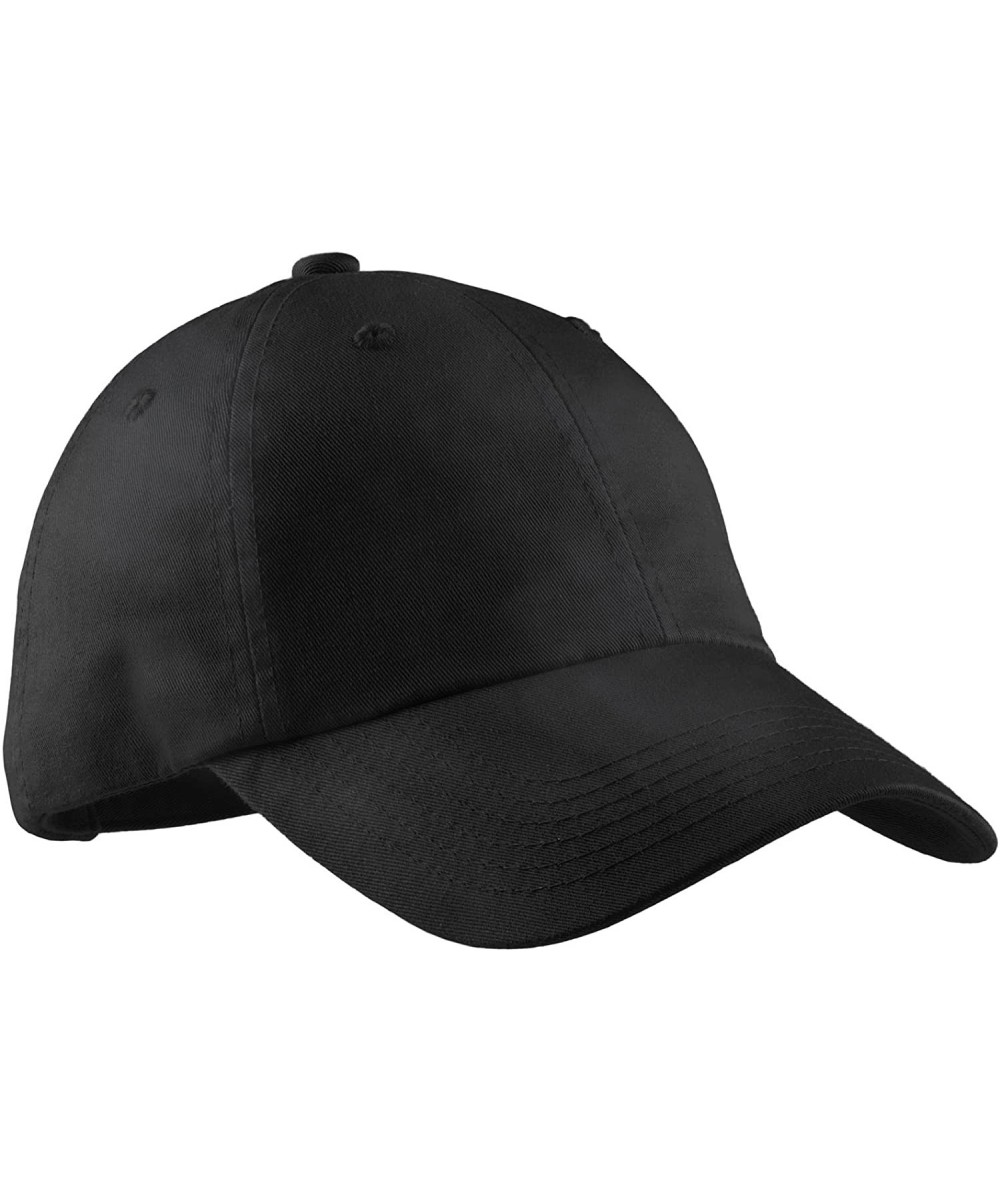 Baseball Caps Women's Garment Washed Cap - Black - C011NGRHKL3 $12.12