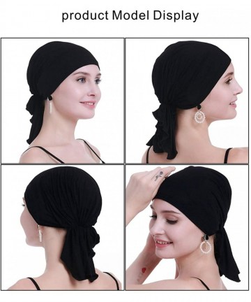 Bamboo Chemo Headscarf for Women Hair Loss - Cancer Slip On Headwear ...
