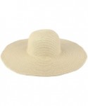 Sun Hats Unisex Summer Panama Straw Fedora Hat Short Brim Beach Sun Cap Classic - 03 Beige - CY17YQHDS38 $13.67