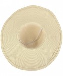 Sun Hats Unisex Summer Panama Straw Fedora Hat Short Brim Beach Sun Cap Classic - 03 Beige - CY17YQHDS38 $13.67