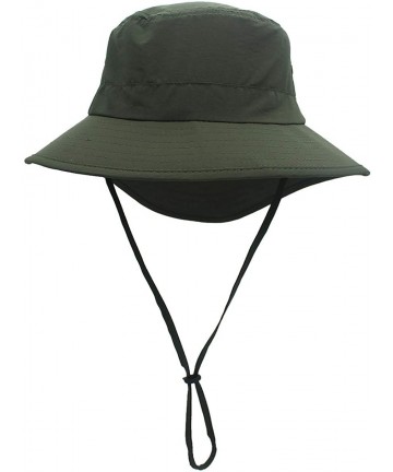 Sun Hats Unisex Outdoor Lightweight Breathable Waterproof Bucket Wide Brim Hat - UPF 50+ Sun Protection Sun Hats Shade - CN18...
