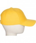 Baseball Caps Classic Baseball Hat Custom A to Z Initial Team Letter- Yellow Cap White Black - Letter Z - CH18IDTHUXW $15.46